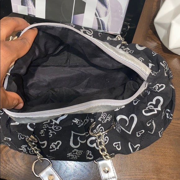 COPY - Babydoll black & silver bag - Picture 4 of 6
